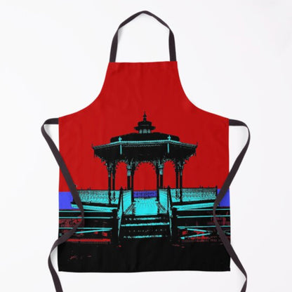 Brighton Bandstand Apron - Red