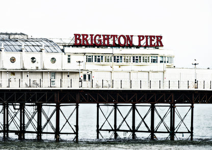 Brighton Palace Pier Limited Edition Print By Stef Kerswell