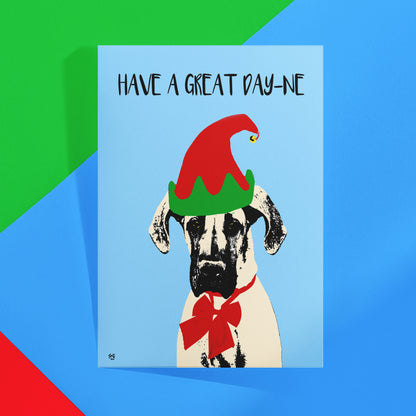 Have a Great Day-ne Christmas Card 