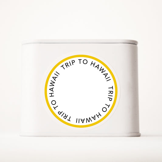 Trip to Hawaii Candle in a Tin by Billy Brighton