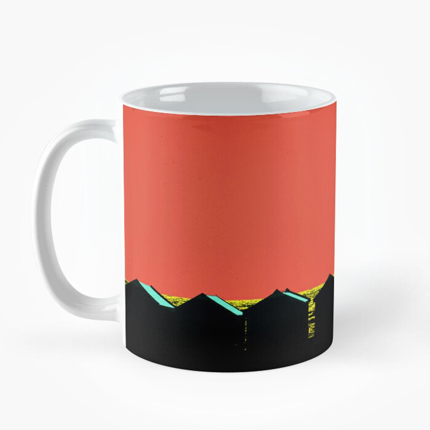 Hove Beach Huts Mug