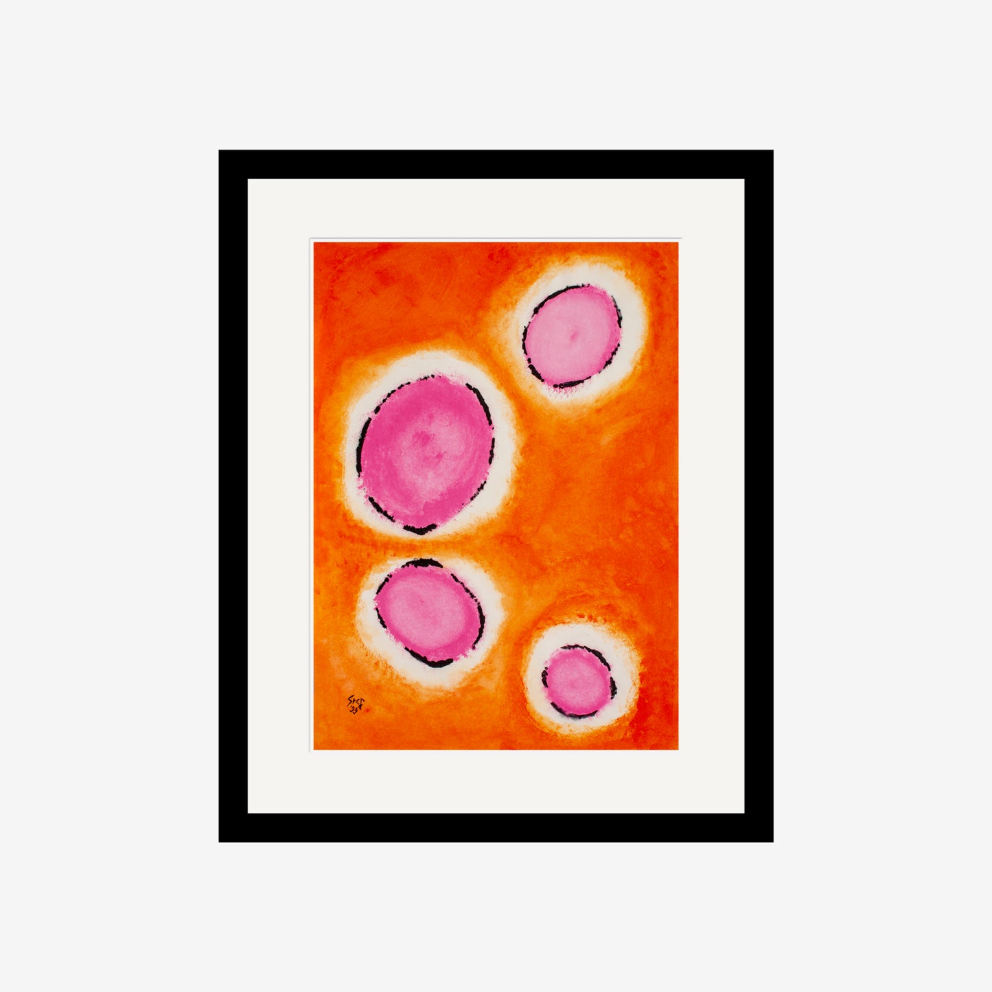 Happy Cells - Orange and Pink