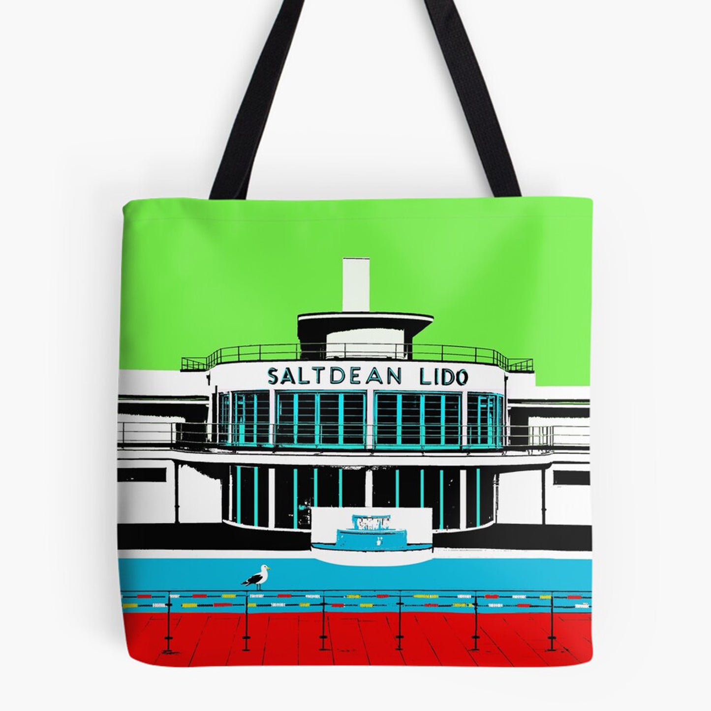 Saltdean Lido Bag - Green