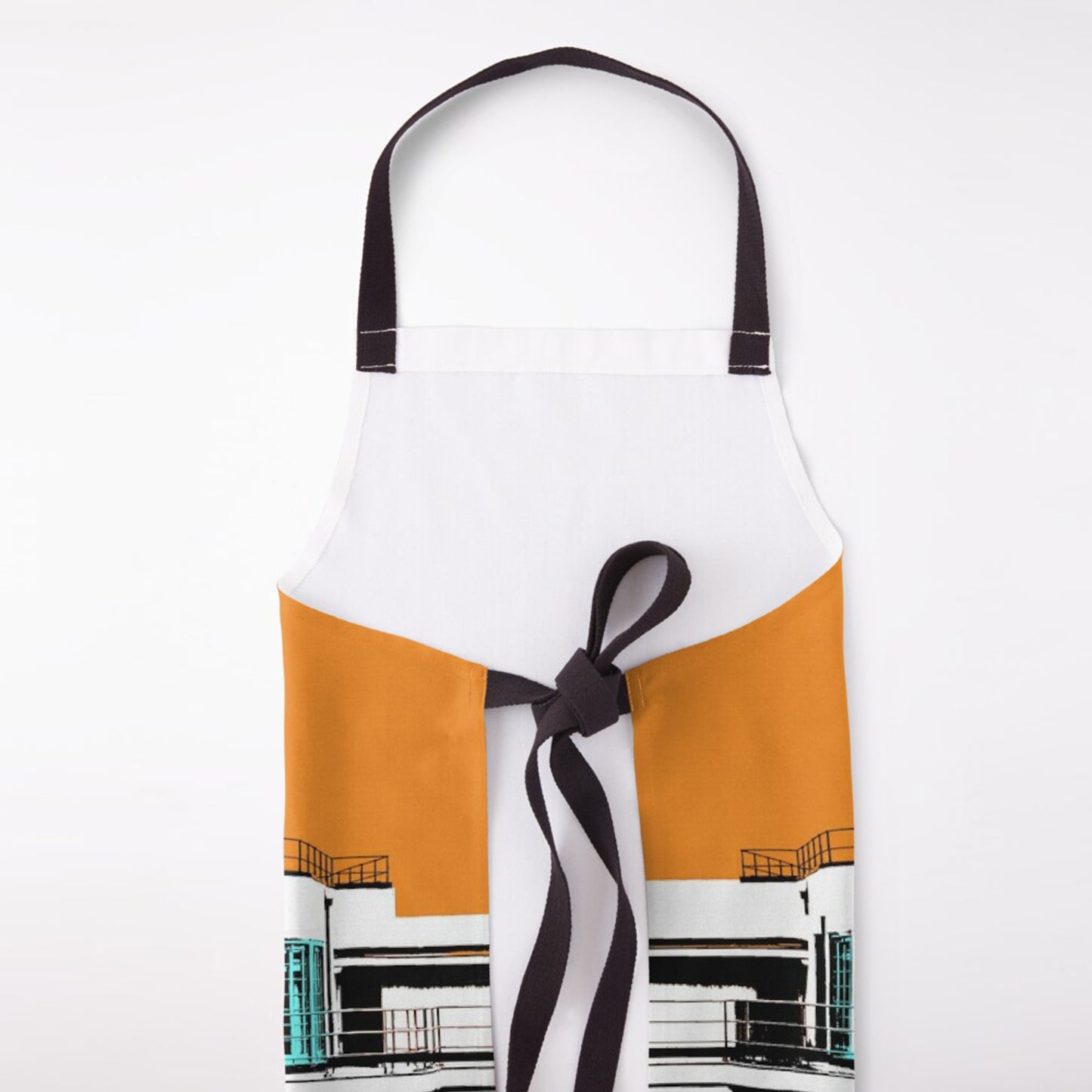 Saltdean Lido Apron - Orange