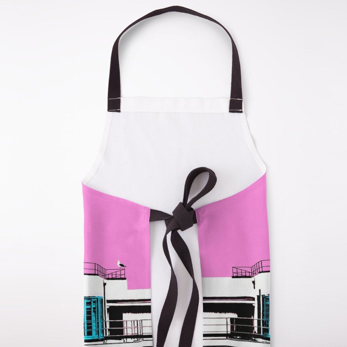 Saltdean Lido Apron - Pink