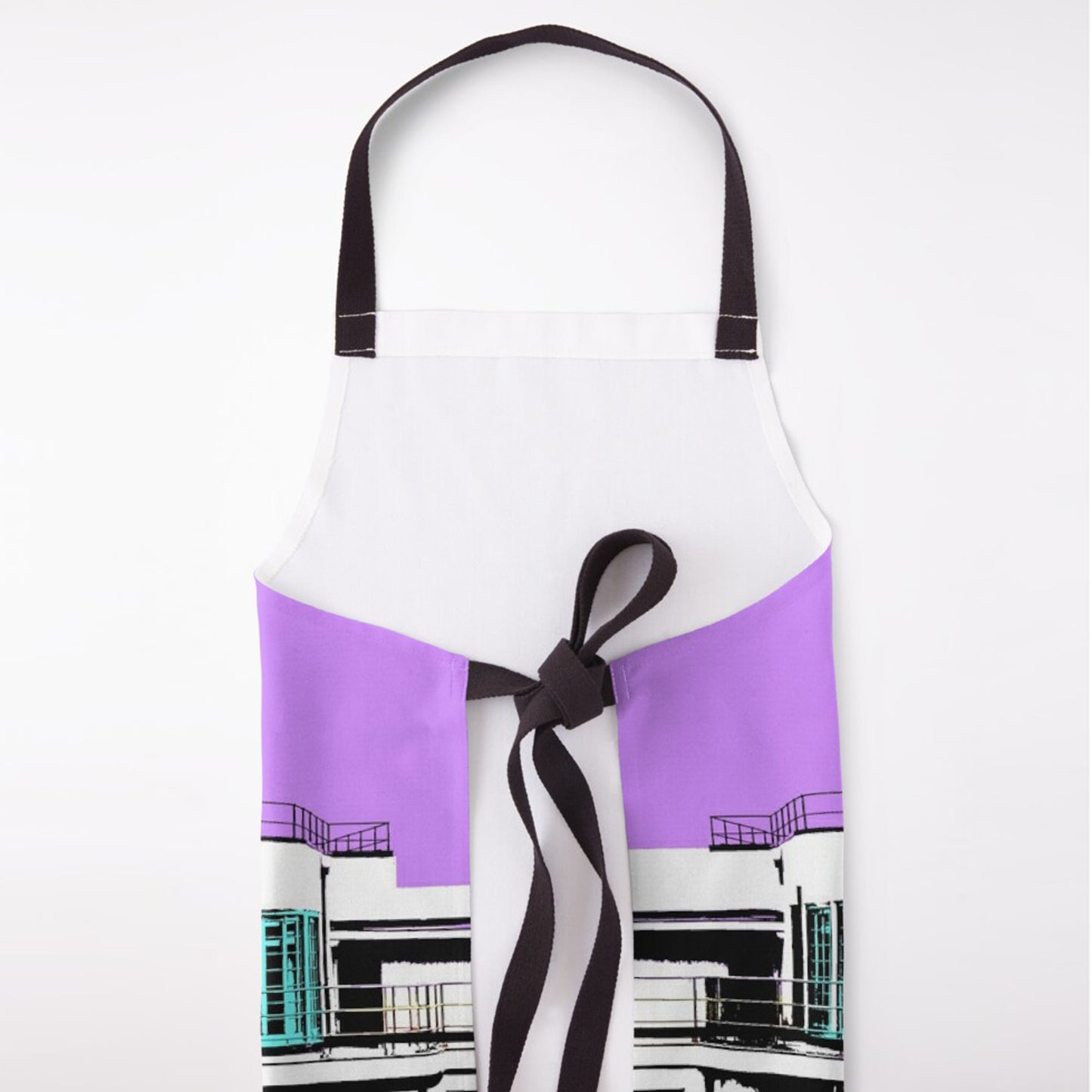 Saltdean Lido Apron - Purple