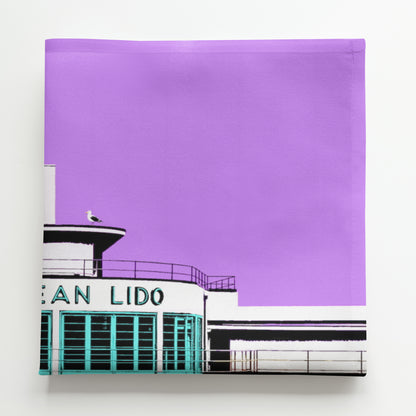 Lido napkin by Billy Brighton Stef Kerswell