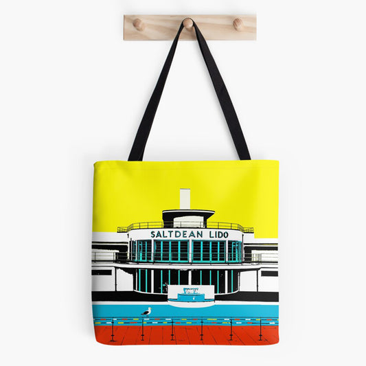 Saltdean Lido Bag - Yellow