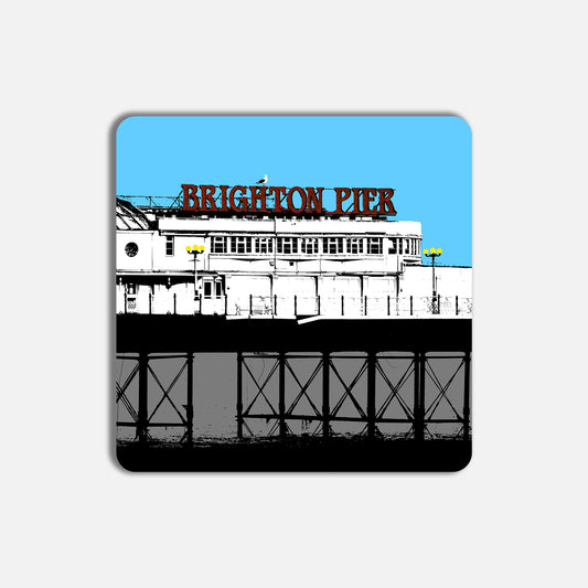 Palace Pier Coaster - Blue