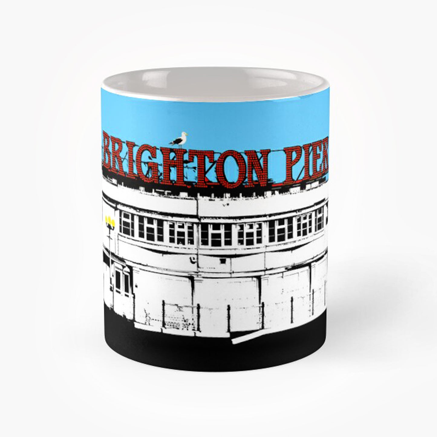 Palace Pier Mugs - Blue