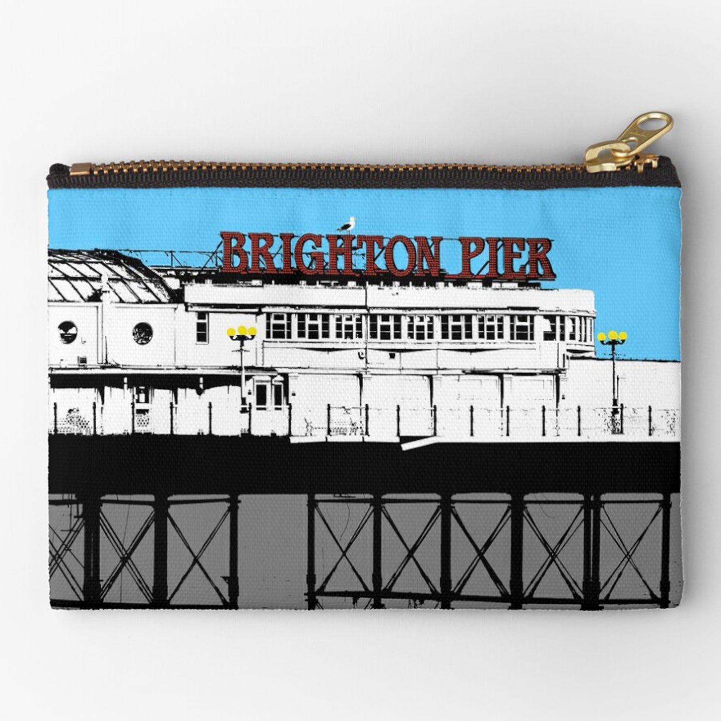 Palace Pier Pouch - Blue