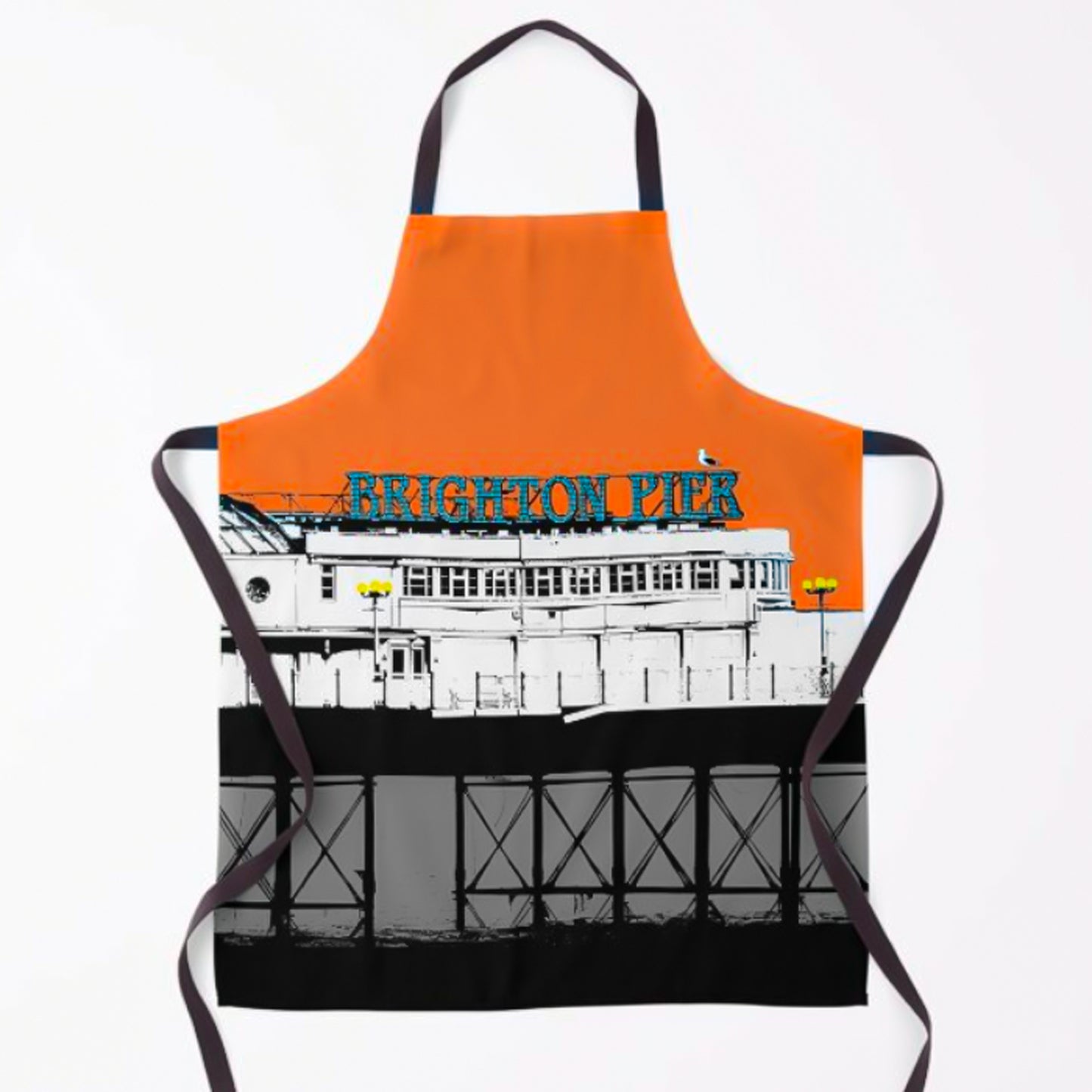 Palace Pier Apron - Orange