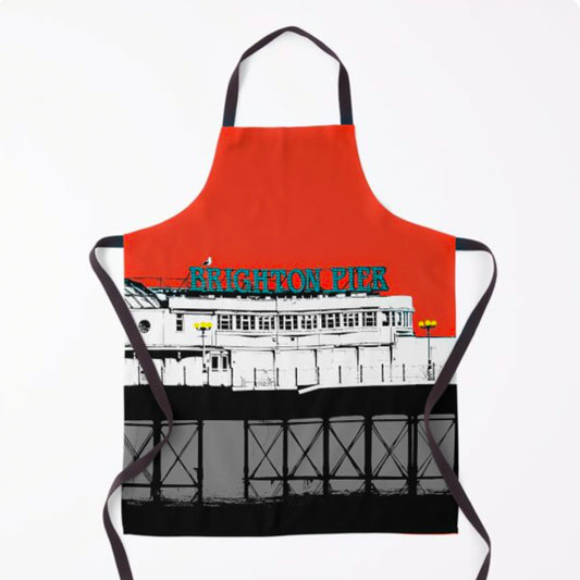 Palace Pier Apron - Red