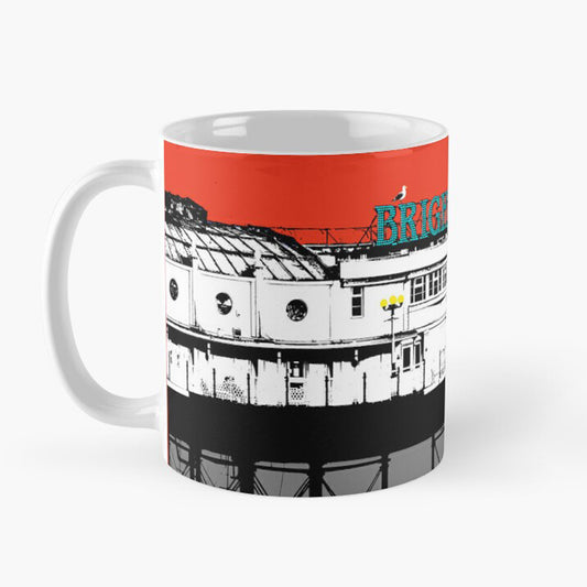 Palace Pier Mugs - Red