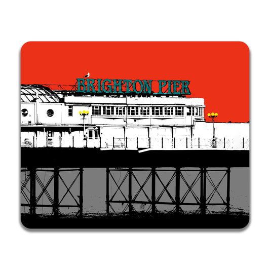 Palace Pier Placemat - Red