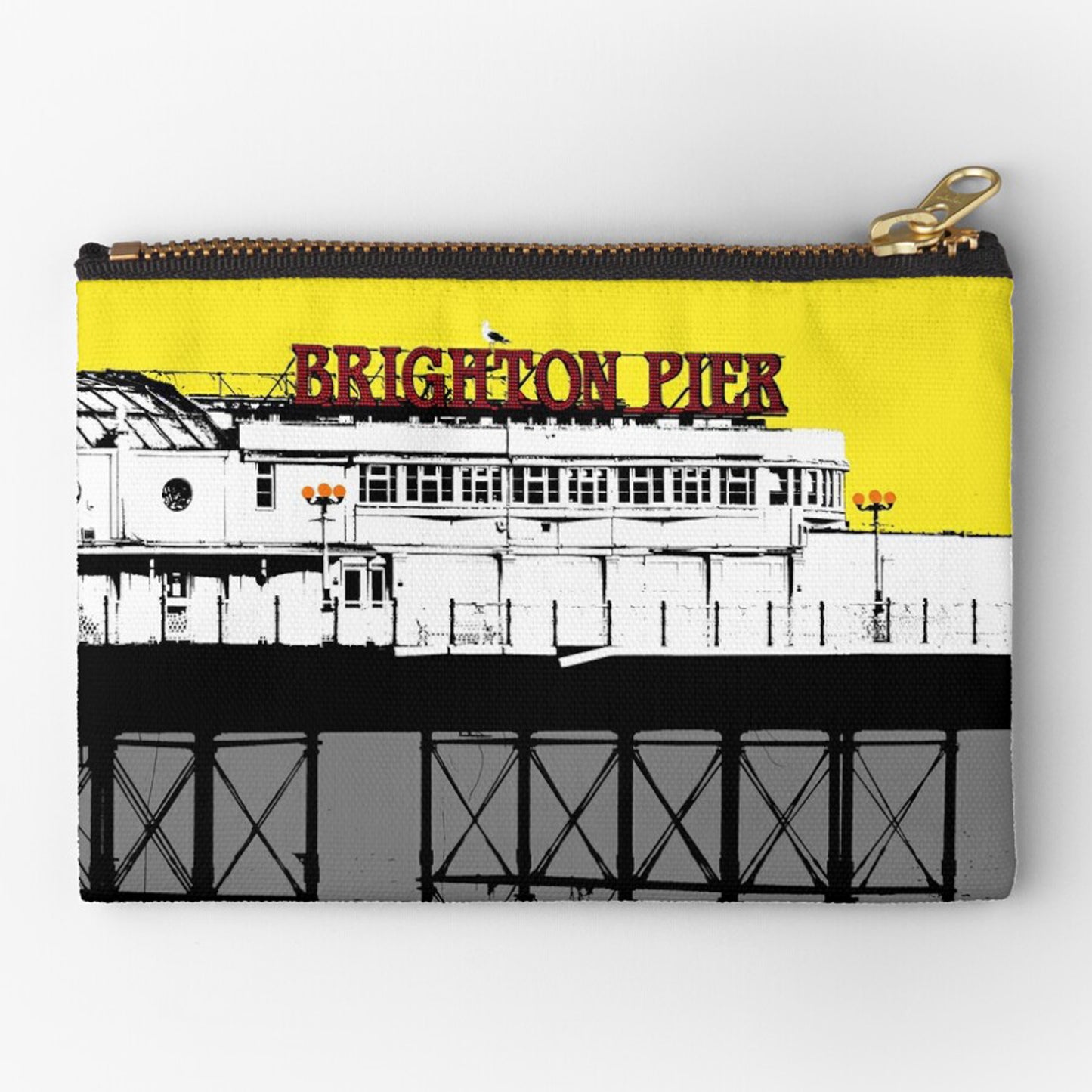 Palace Pier Pouch - Yellow