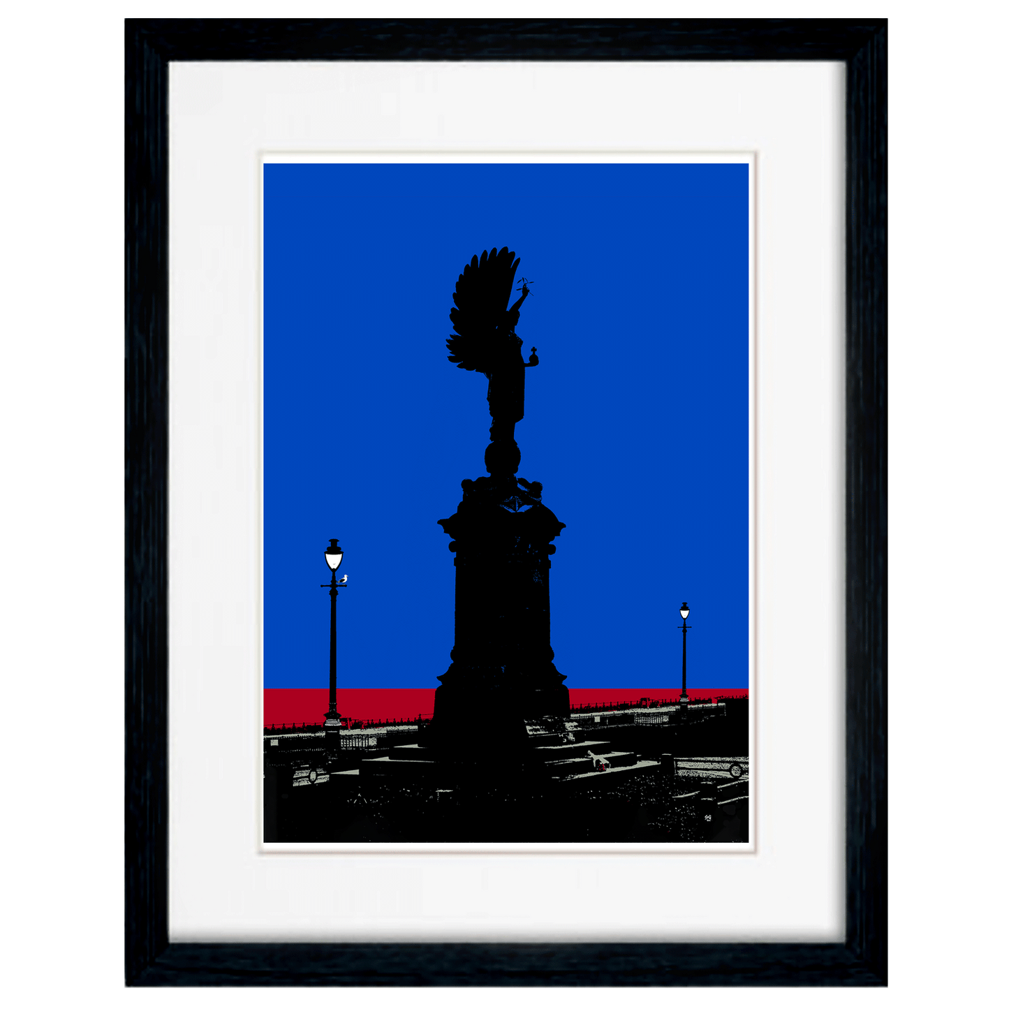 Hove Peace Statue Art Print