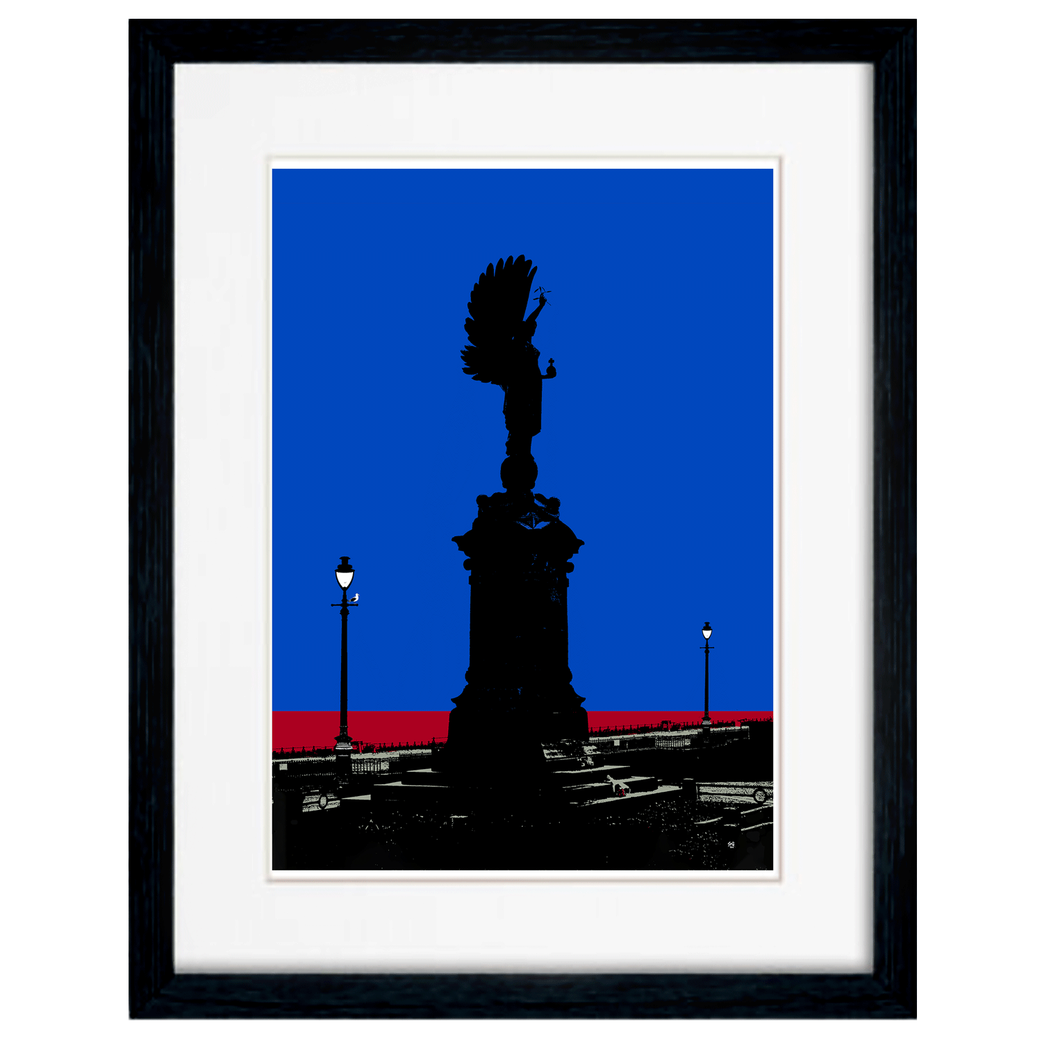 Hove Peace Statue Art Print