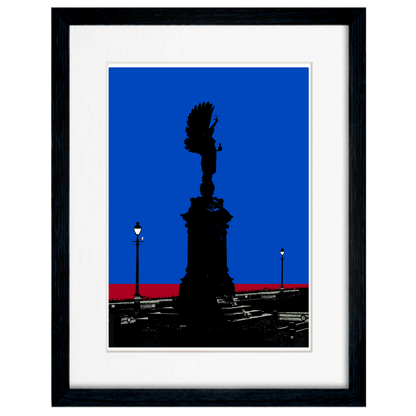 Hove Peace Statue Art Print