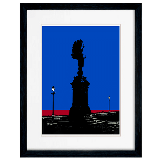 Hove Peace Statue Art Print