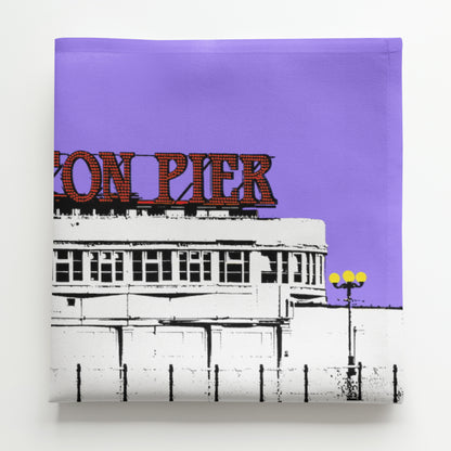 Palace Pier Napkin by Billy Brighton