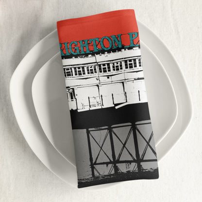 Palace Pier Napkin by Billy Brighton