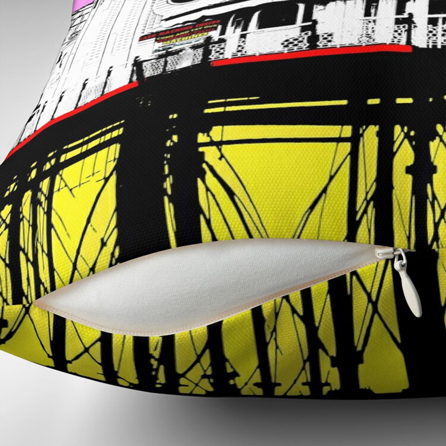 Brighton Pride Palace Pier Cushion Covers by Billy Brighton