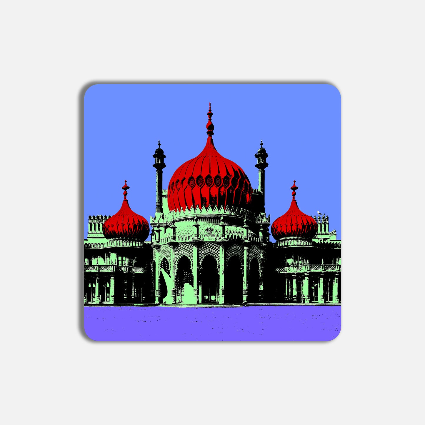 Royal Pavillion Coaster - Purple