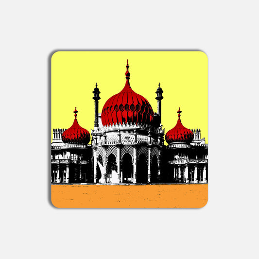 Royal Pavillion Coaster - Yellow