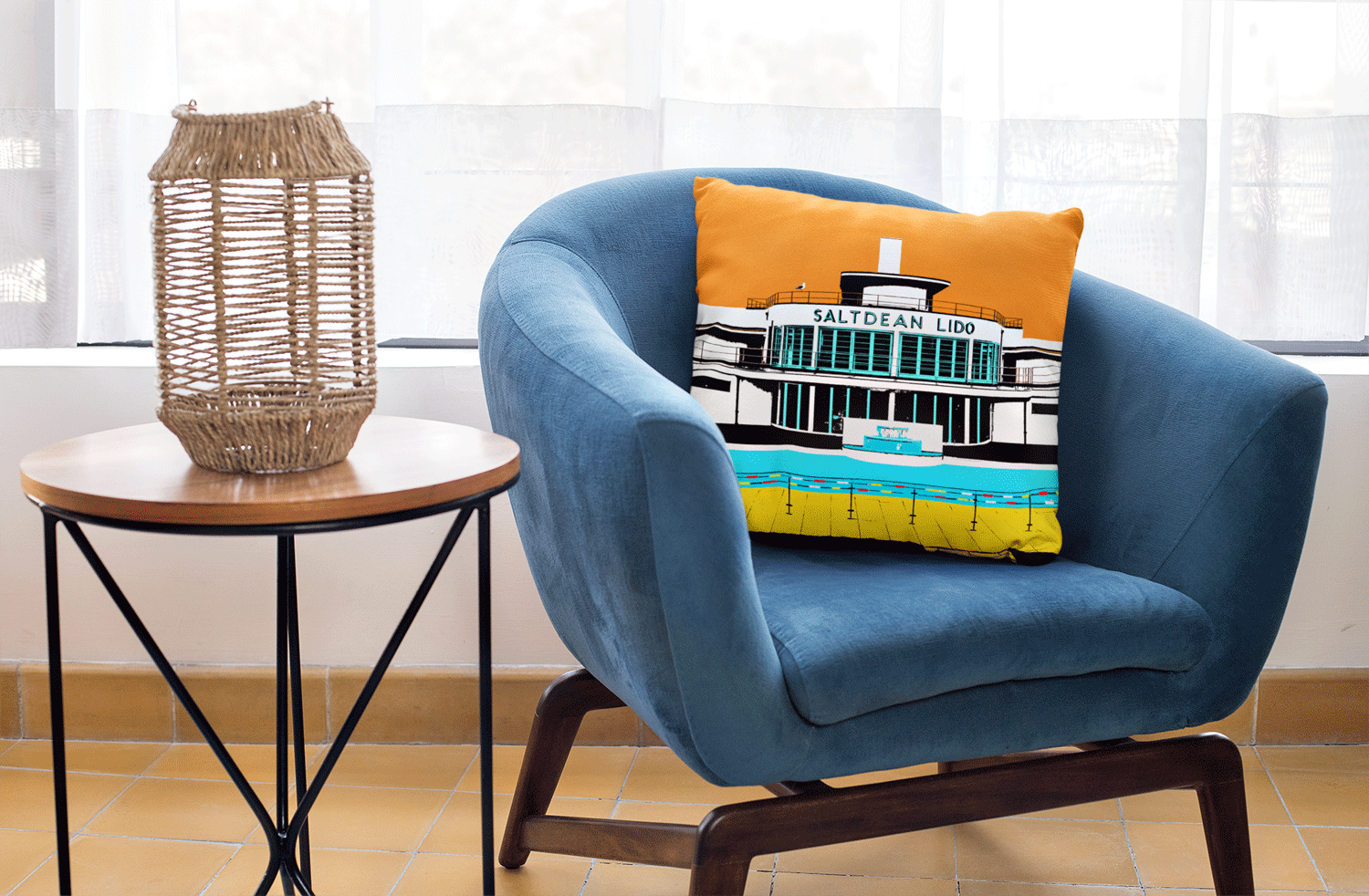 Saltdean Lido Cushion