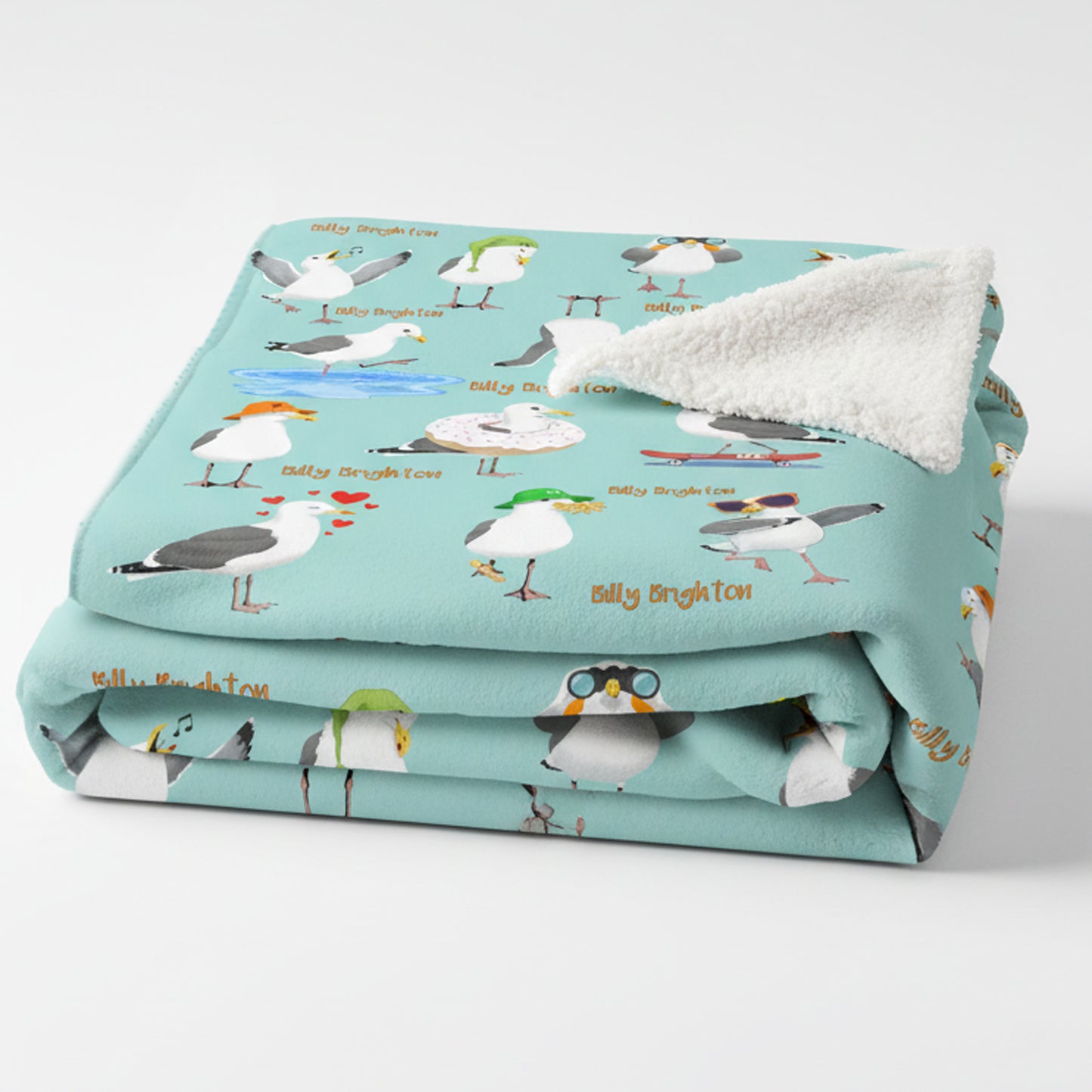 Billy Brighton Sherpa Blanket