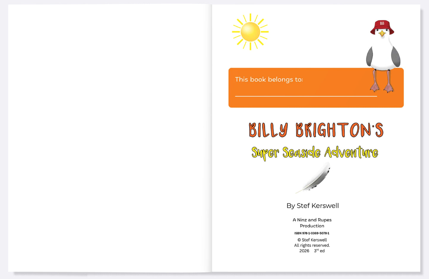 Billy Brighton's Seaside Adventure book