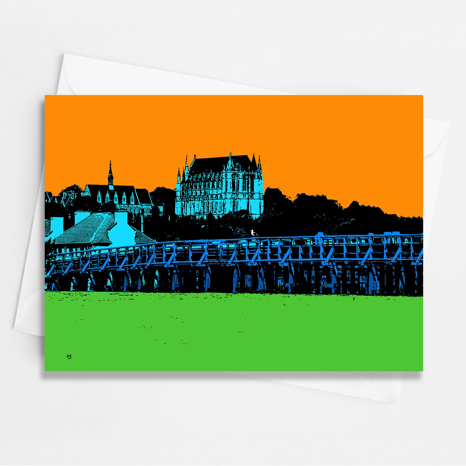 Shoreham Toll Bridge Greeting Card