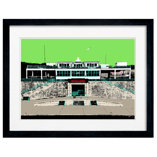 Saltdean Beach Art Print - by Billy Brighton
