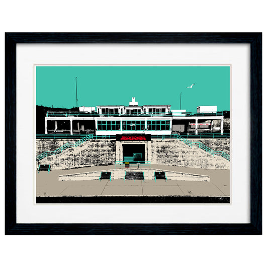 Saltdean Beach Art Print - by Billy Brighton