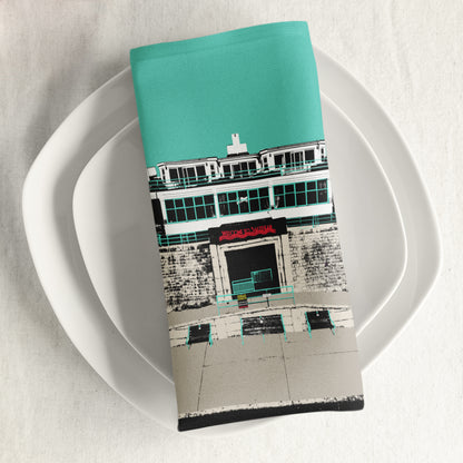 Saltdean Beach Napkin - by Billy Brighton