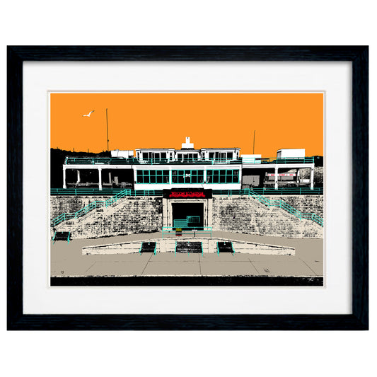 Saltdean Beach Art Print - by Billy Brighton