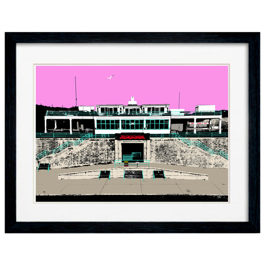 Saltdean Beach Art Print - by Billy Brighton