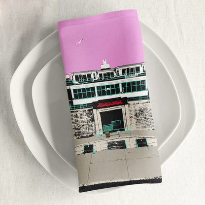 Saltdean Beach Napkin - by Billy Brighton