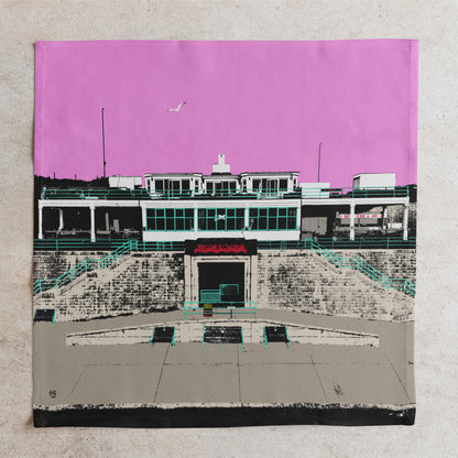 Saltdean Beach Napkin - by Billy Brighton