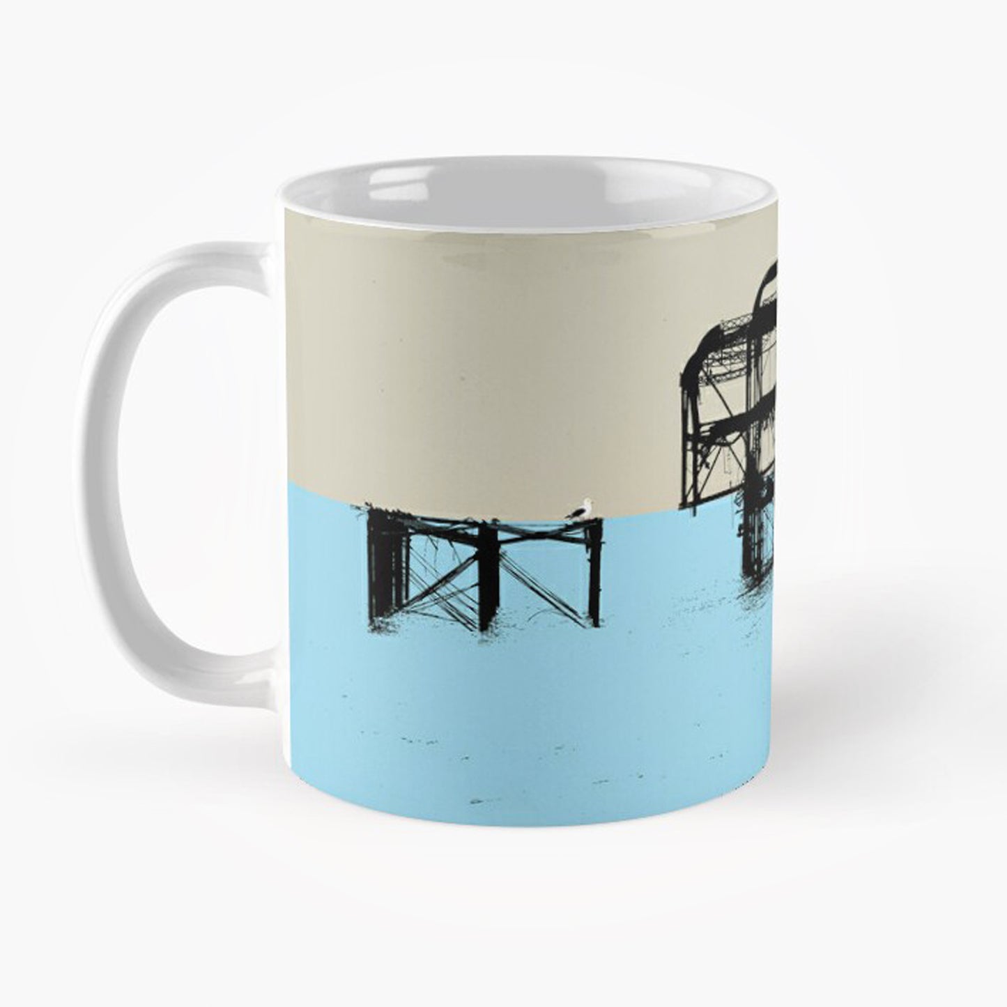 West Pier Mug - Beige