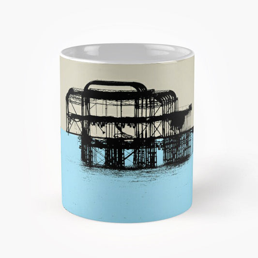 West Pier Mug - Beige