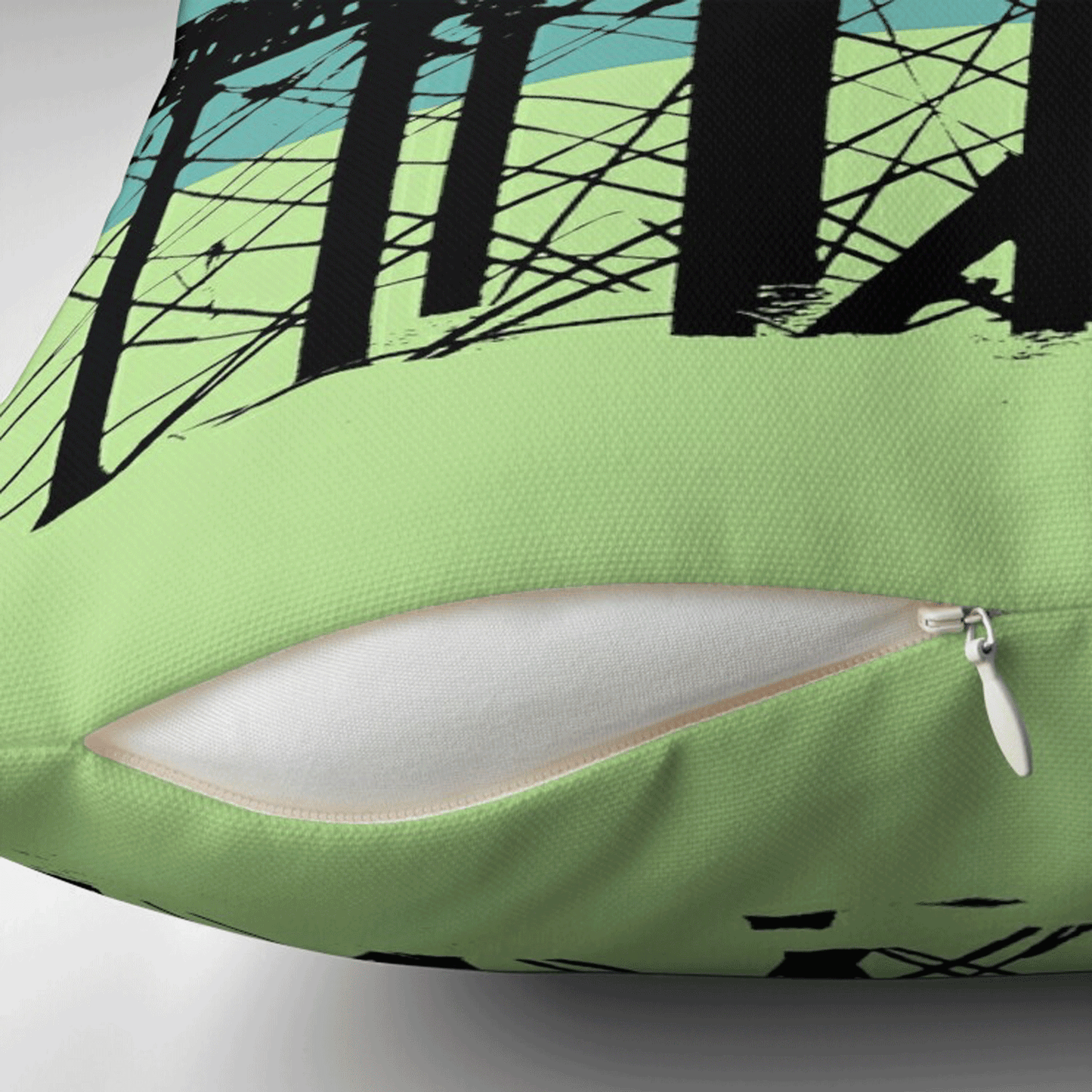 West Pier Cushion - Green