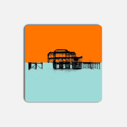 West Pier Coasters - Orange