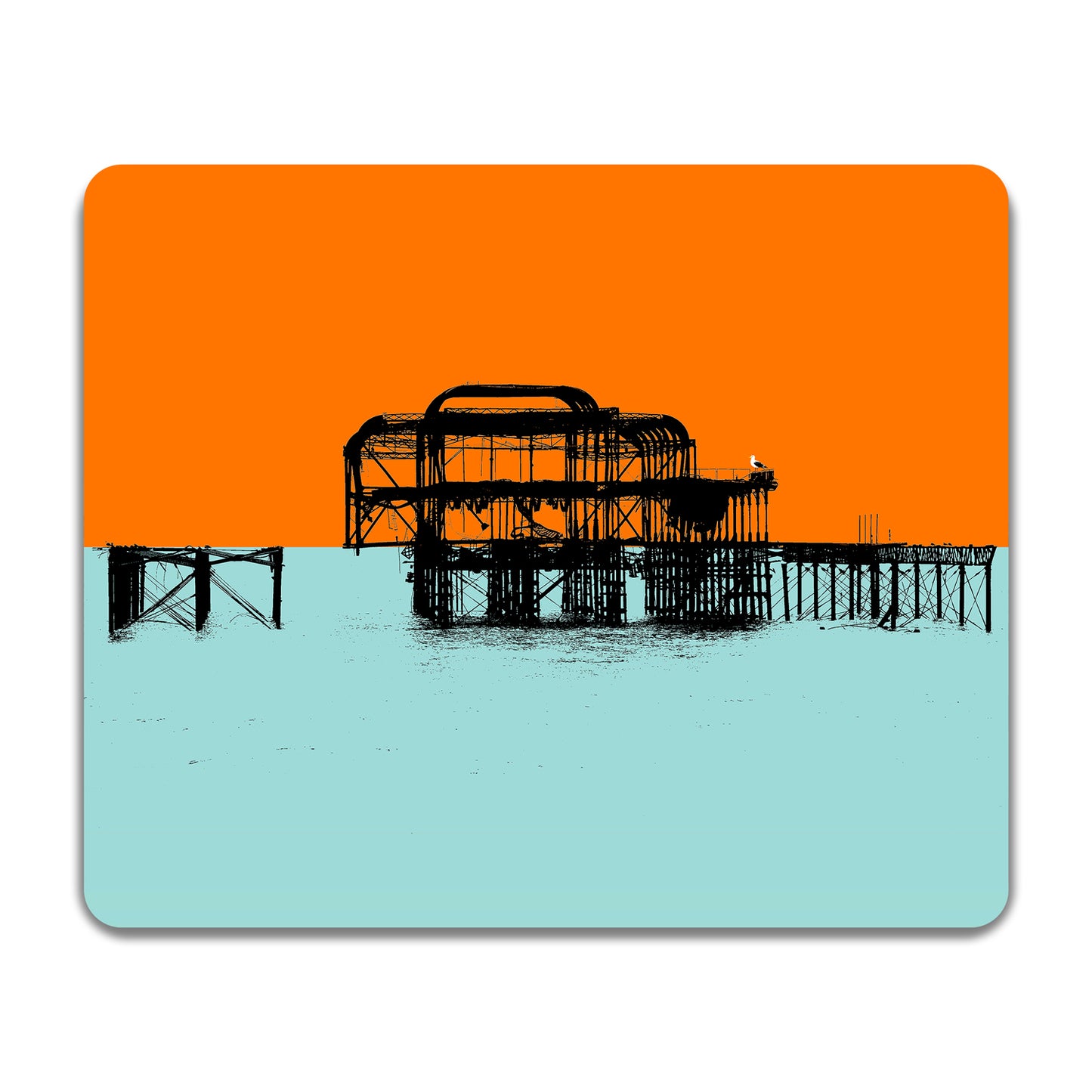 West Pier Placemats - Orange