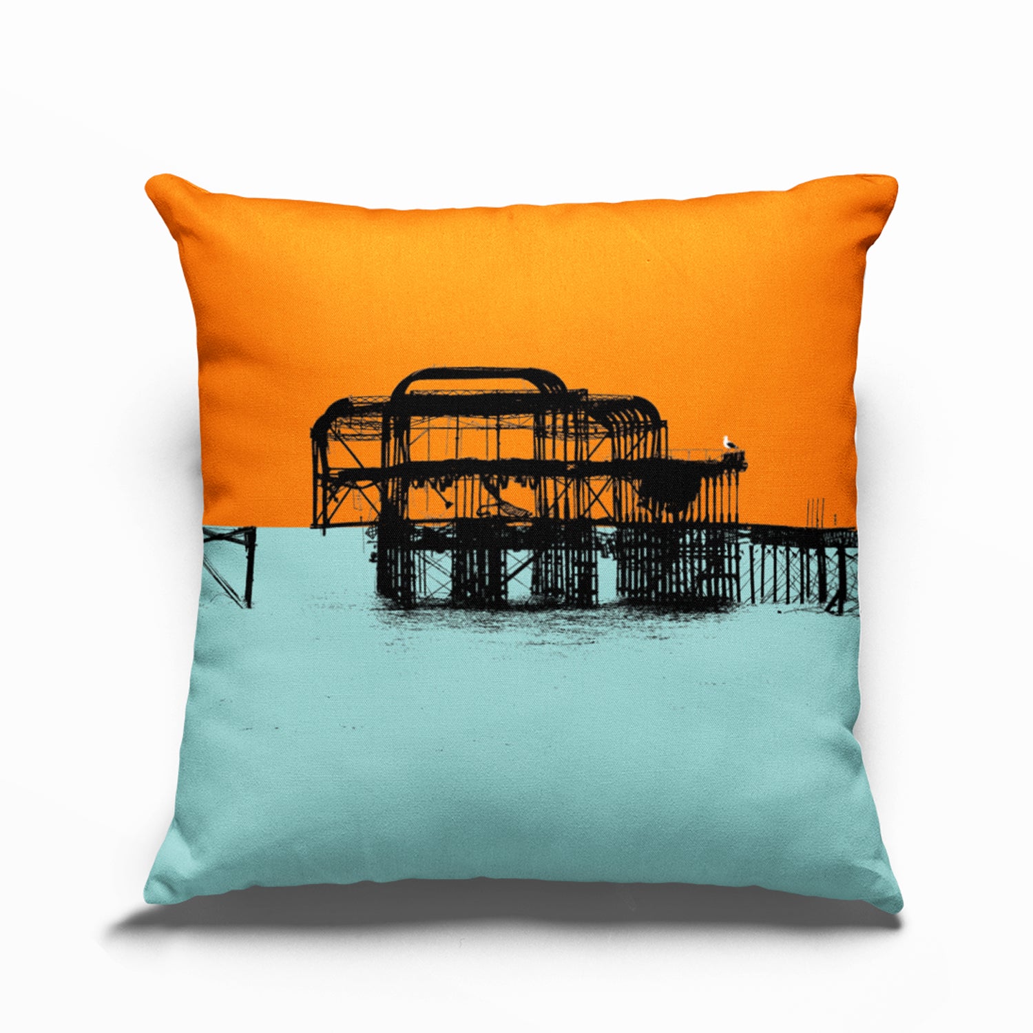 West Pier Cushion - Orange