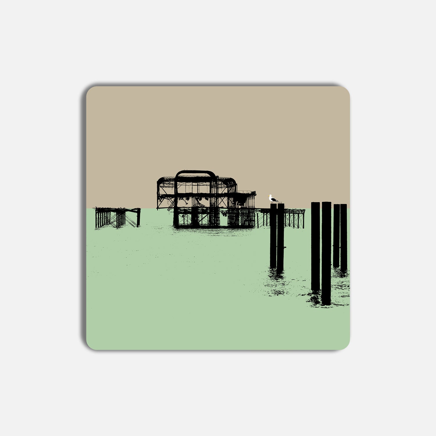 West Pier Coasters - Taupe