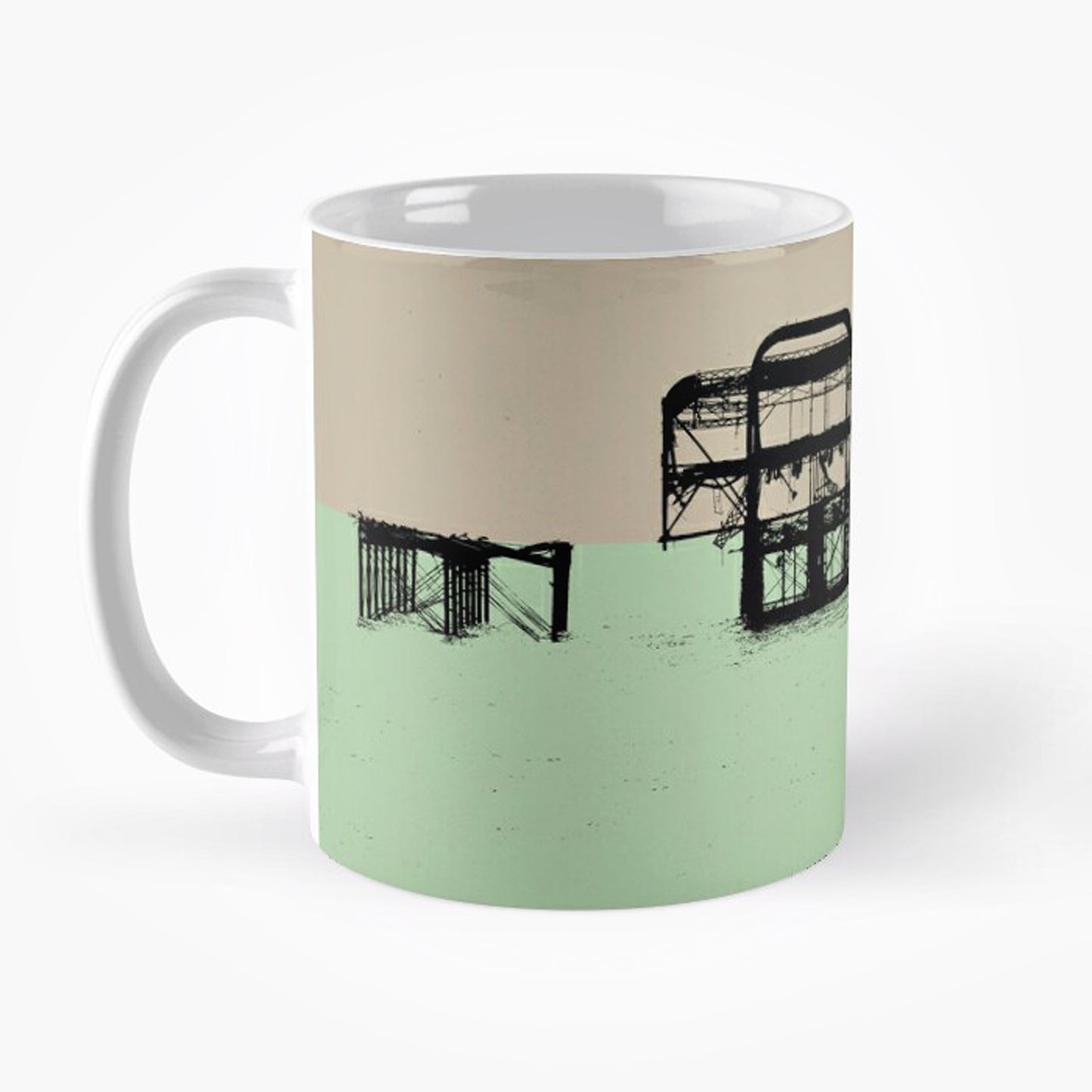 West Pier Mug - Taupe