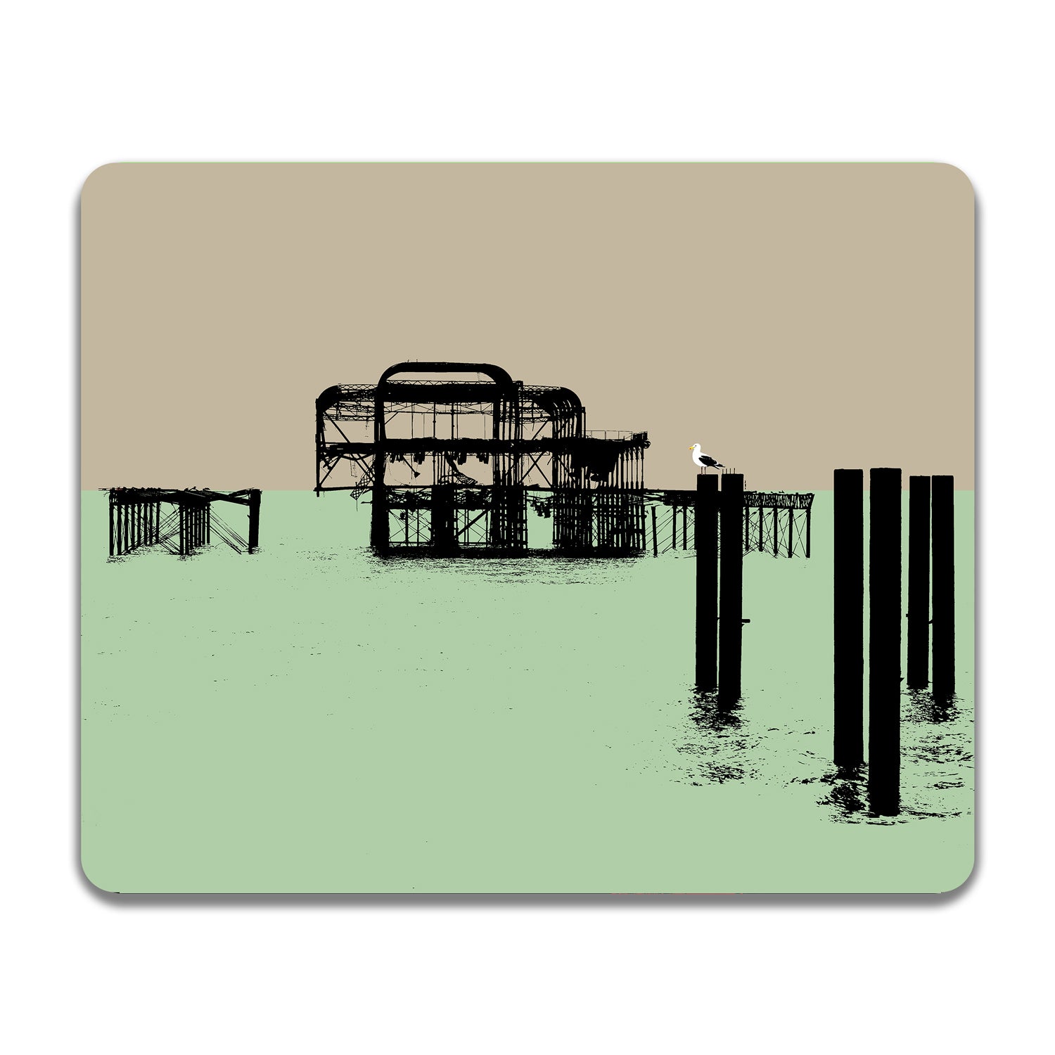 West Pier Placemats - Taupe