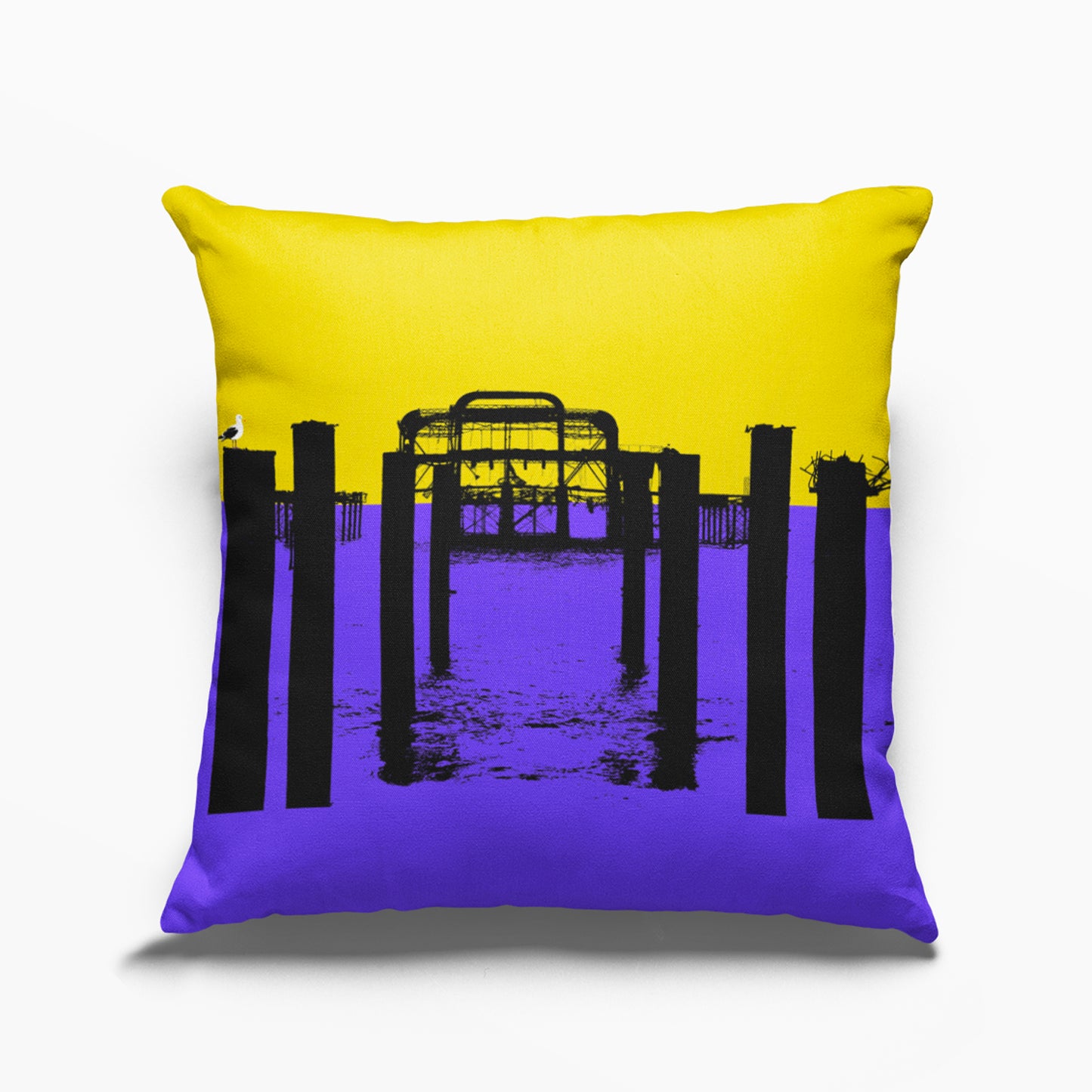 West Pier Cushion - Yellow